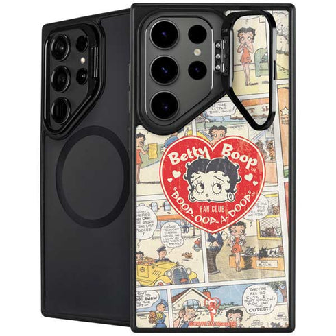Betty Boop Comic Strip Galaxy S25 Ultra Kickstand Case